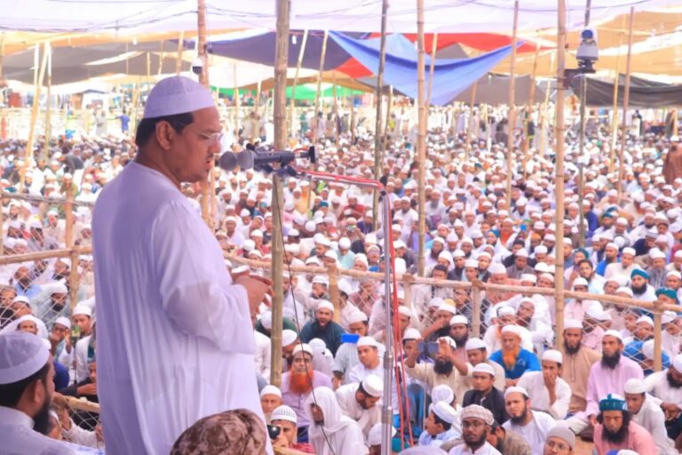 সংখ্যালঘুরা এদেশে মায়ের কোলে সন্তানের মতো: চরমোনাই পীর