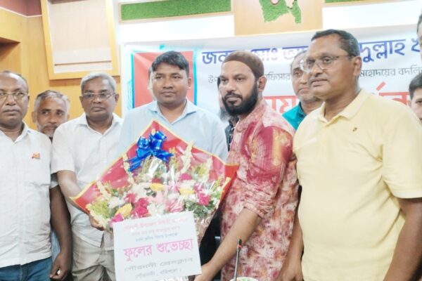 গৌরনদী প্রেসক্লাবের সাংবাদিকদের সাথে বিদায়ী ইউএনও’র মতবিনিময়